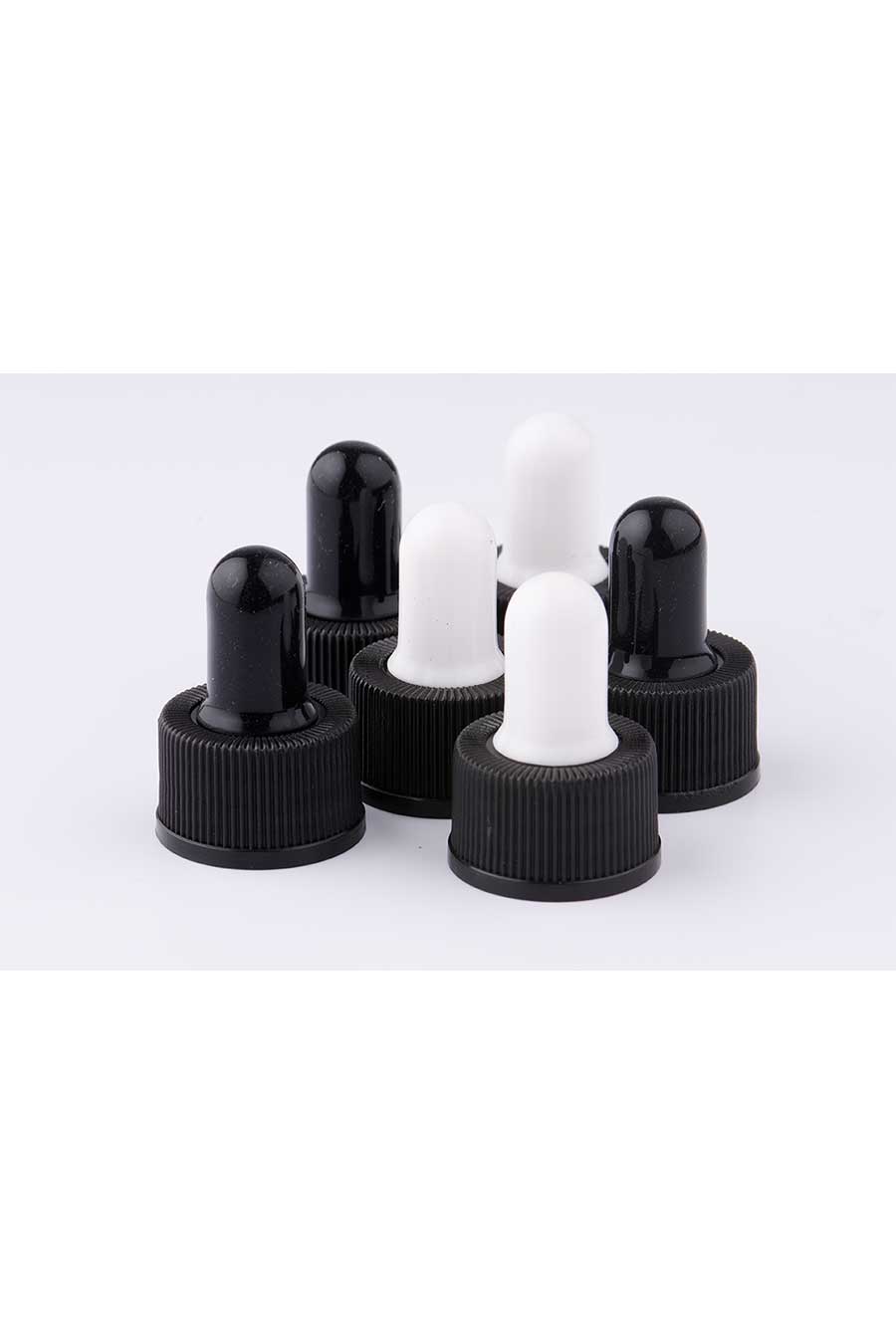 20 mm droper cap with silicone rubber teat