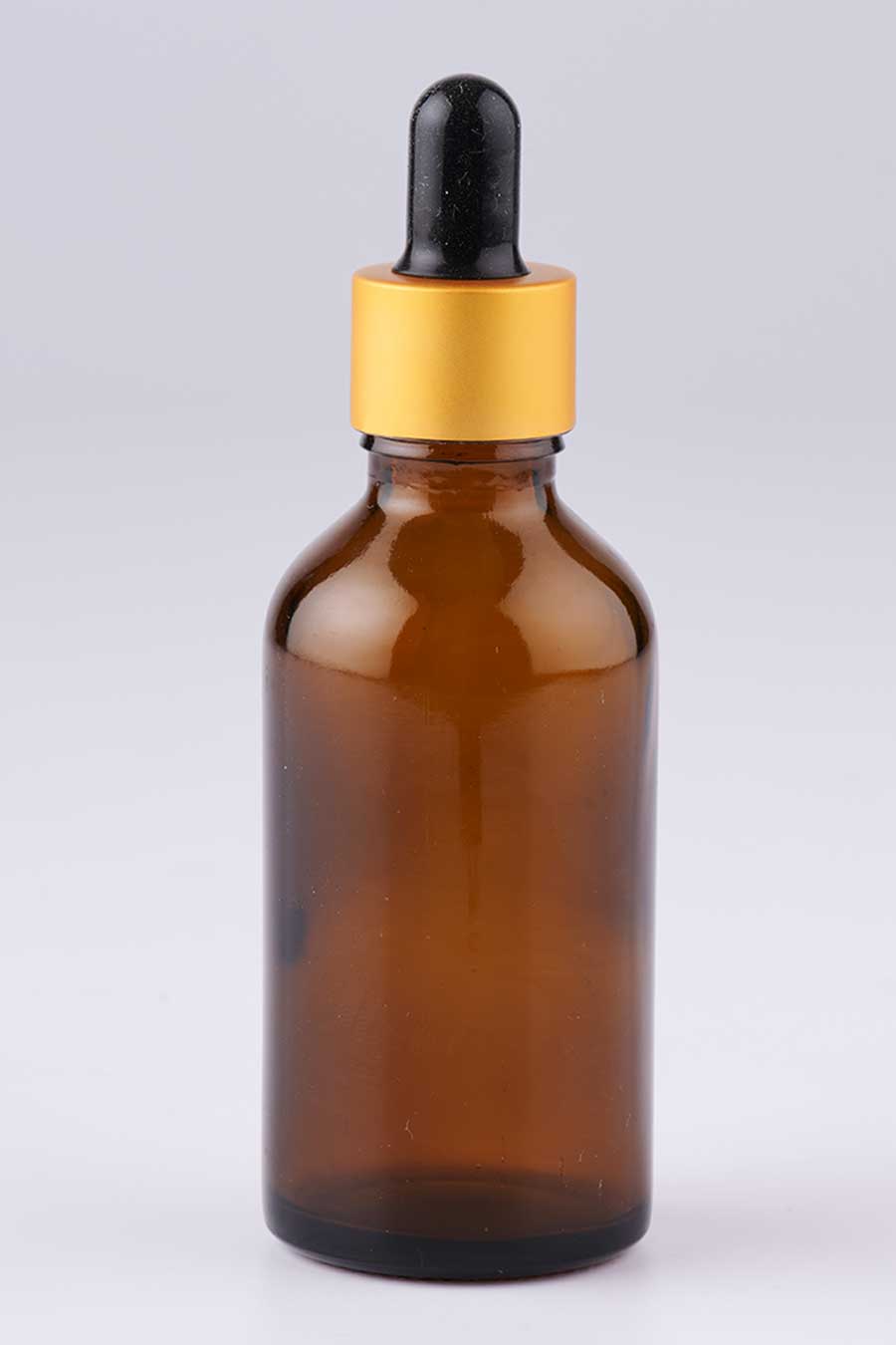 50 ml amber glass bottle with 18mm dropper