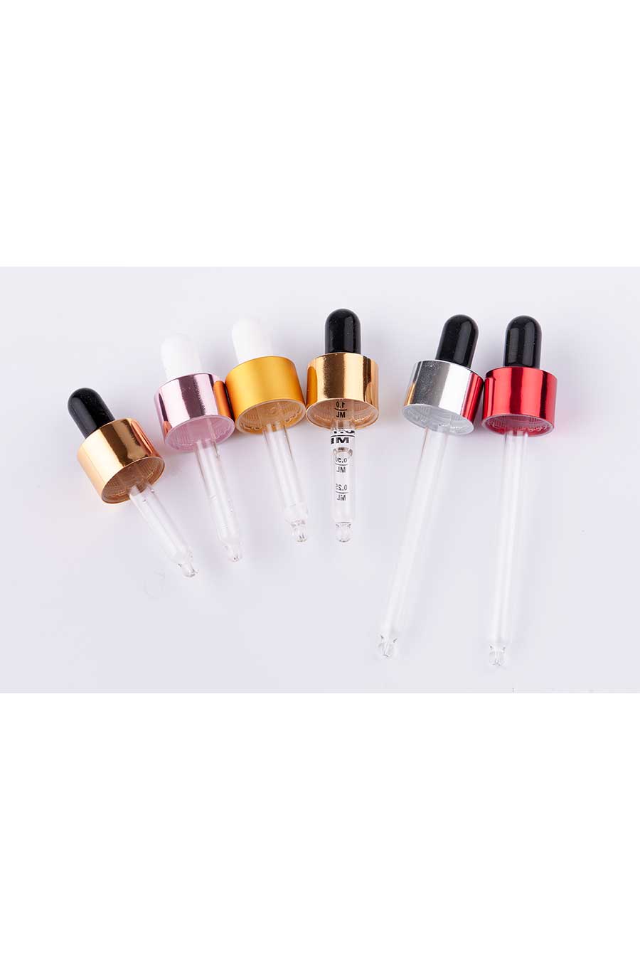 18-415 mm droper cap with glass tube